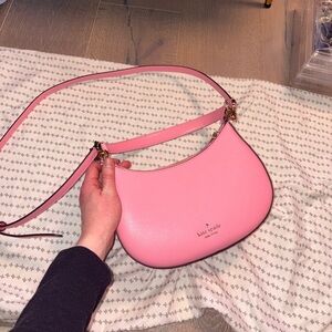Kate Spade Paige Crossbody Pink Saffiano Leather New with Tags ($329 retail)